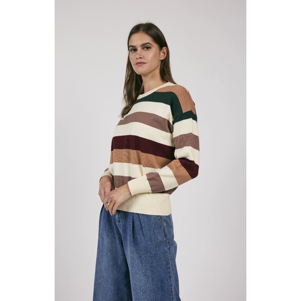 Blake Striped Crewneck Sweater
